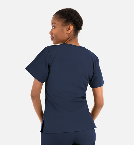 Core 1016 Women's Classic V-Neck Top Navy
