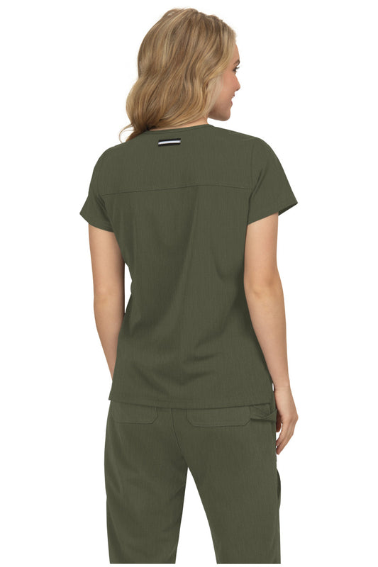 Next Gen 1019 Hustle and Heart Top Heather Olive