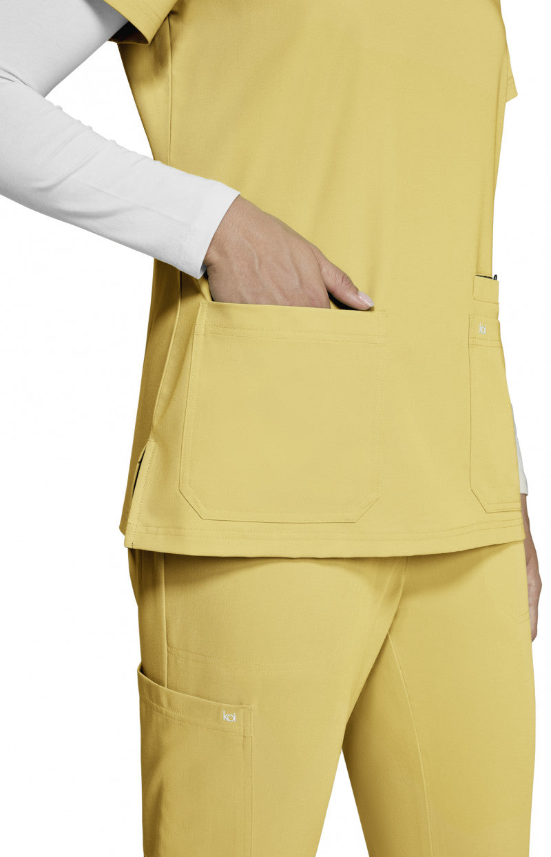 Next Gen 1019 Hustle and Heart Top Butter Yellow