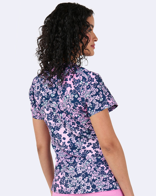 Ava Therese 1054 Audrey Top Bubblegum Blossoms