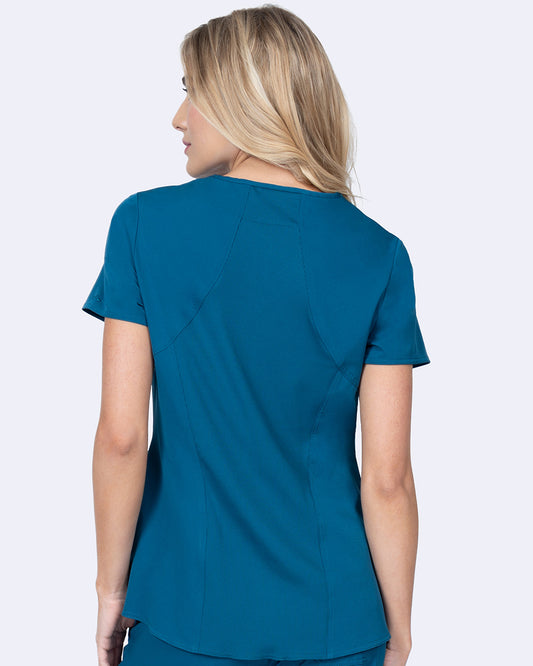 Ava Therese 1084 Ava Back Knit Top Caribbean