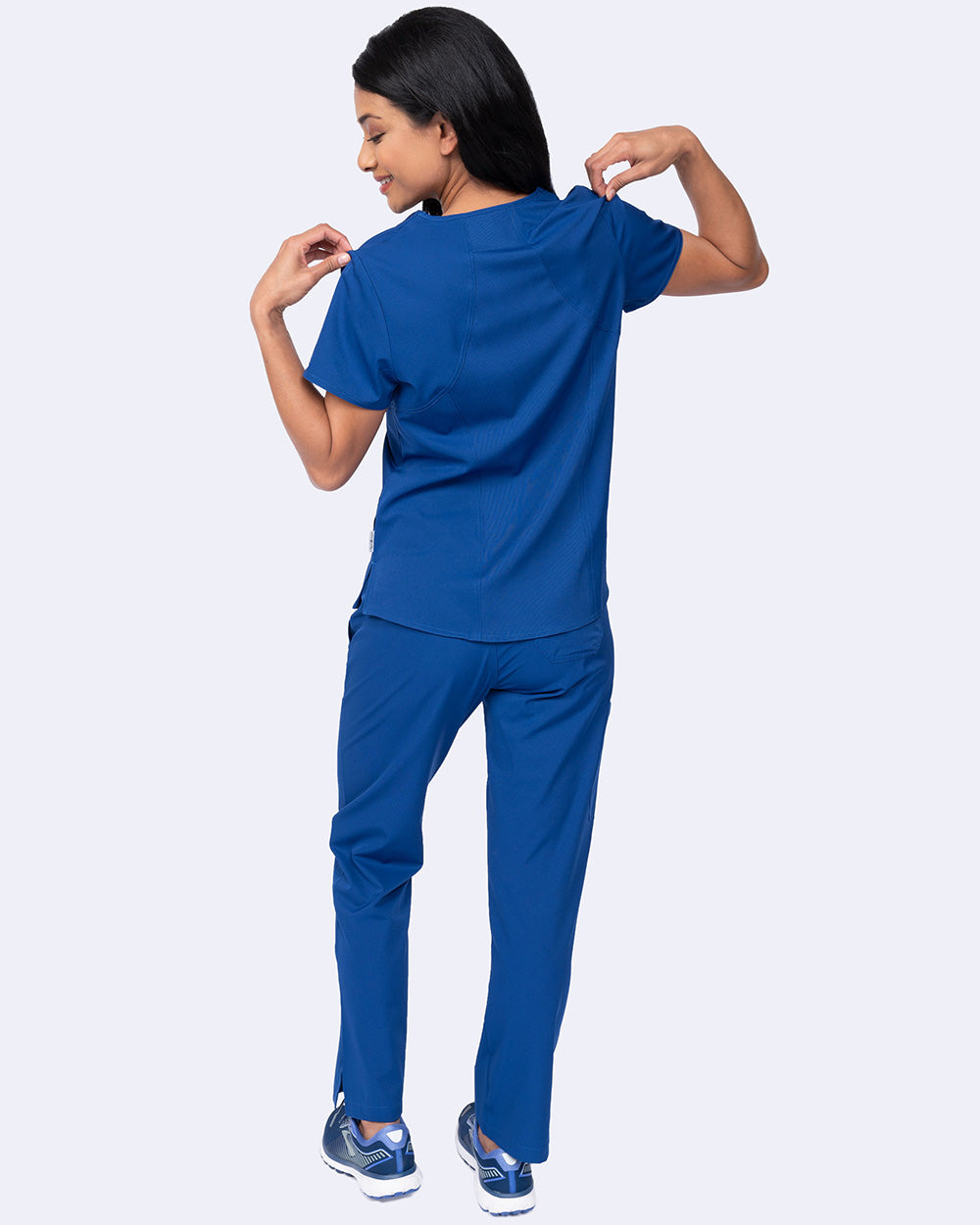 Ava Therese 1084 Ava Back Knit Top Galaxy