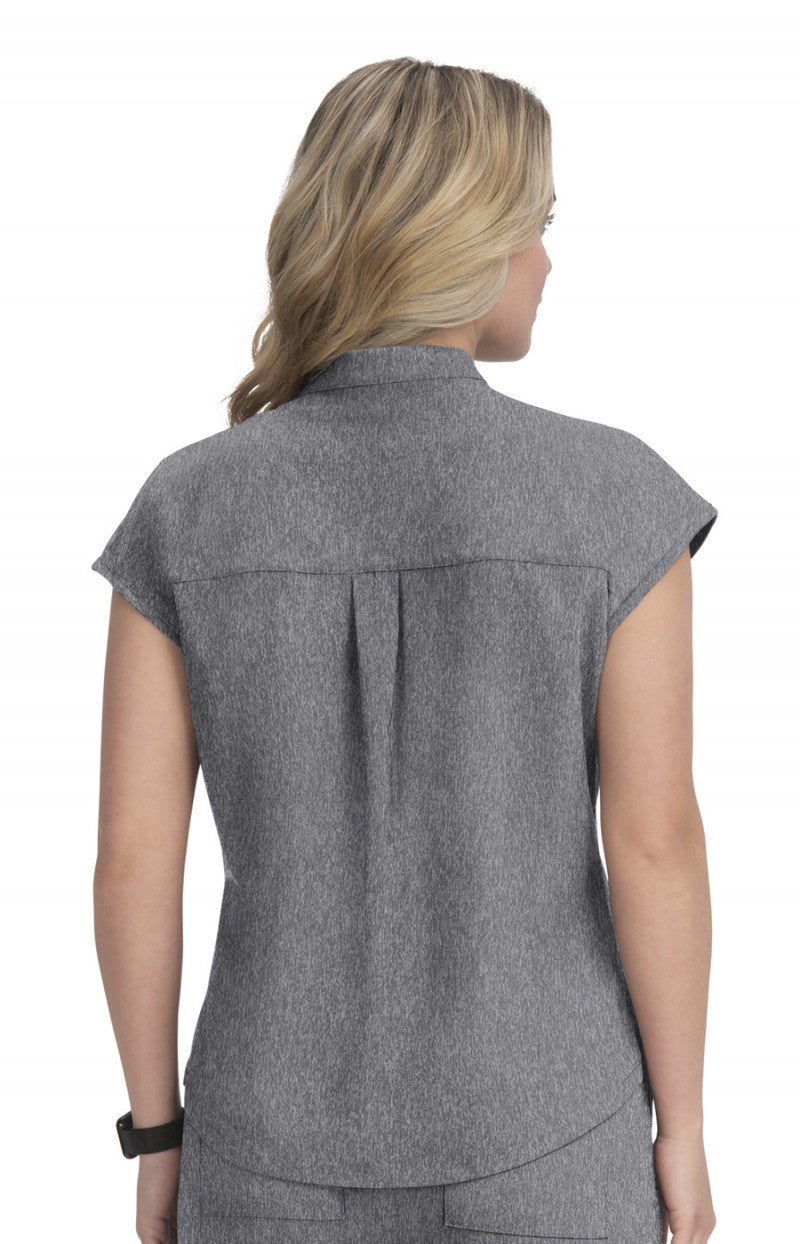 Basics 1093 Ari Top Heather Grey