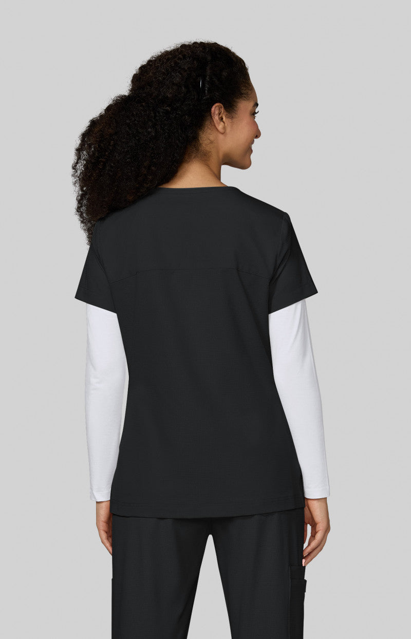 Solis 1129 Sari Top Black