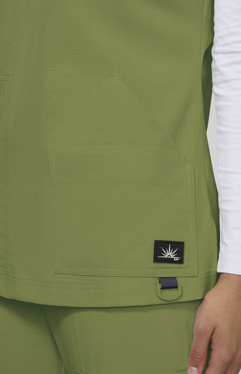 Solis 1129 Sari Top Martini Olive