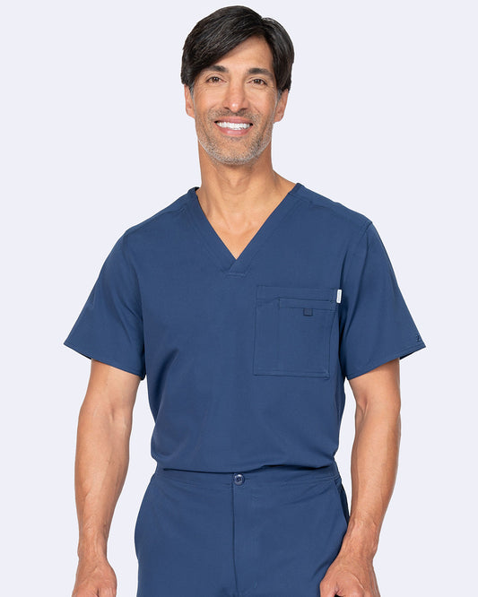 Zavate 1129 Mens One Pocket Top Navy