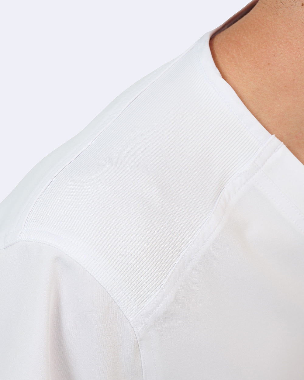 Zavate 1129 Mens One Pocket Top White