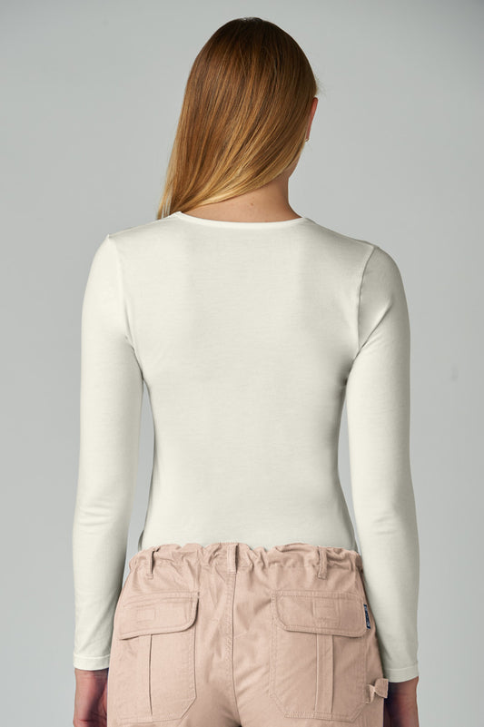 Koi Essentials 1146 Tender Tee Soft Khaki