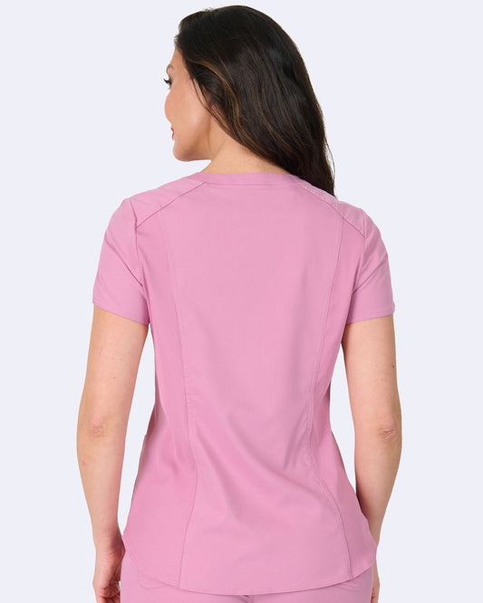 Zoe Alexandra 1148 Soho Side Knit Top Dusty Rose