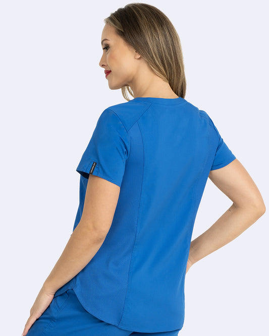 Zoe Alexandra 1148 Soho Side Knit Top Royal