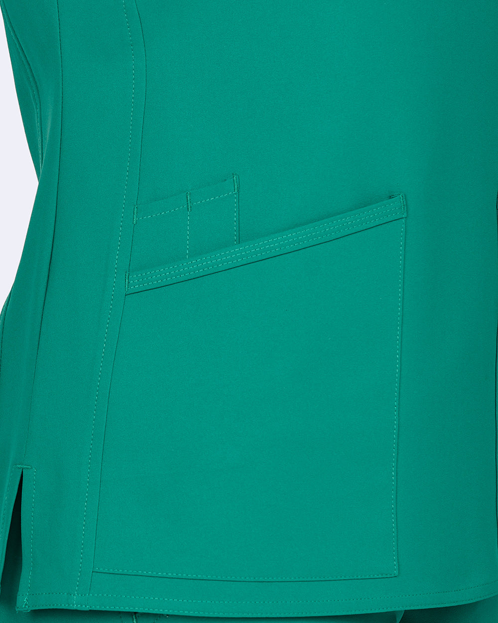 Studio 1165 Focus V-Neck Top Hunter