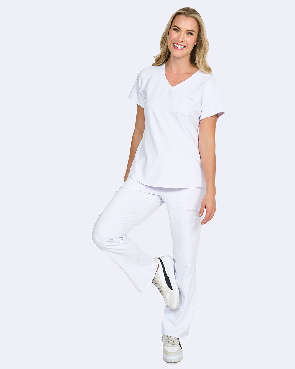 Studio 1169 Elevate Tuck-In Top White
