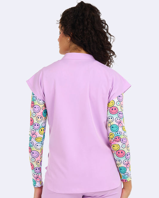 Ava Therese 1176 Piper Tuck In Top Sugar Plum