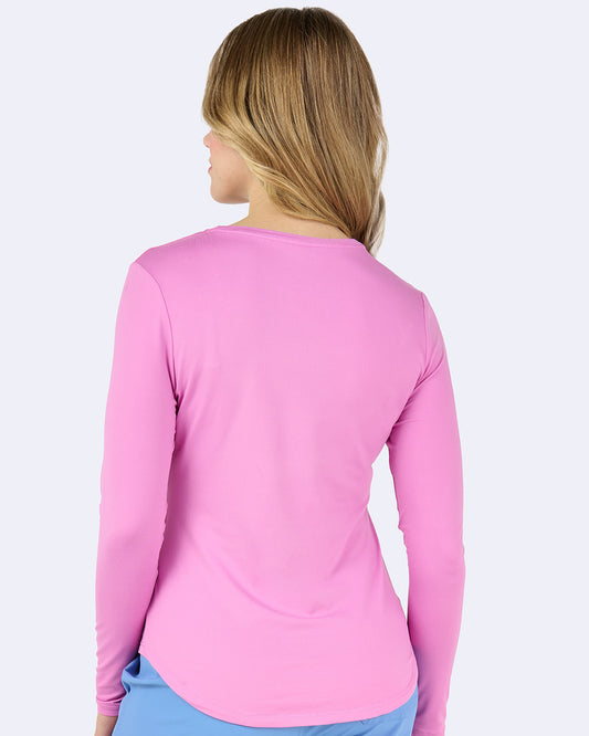 Ava Therese 1193 Tiffany Knit Tee Bubble Gum