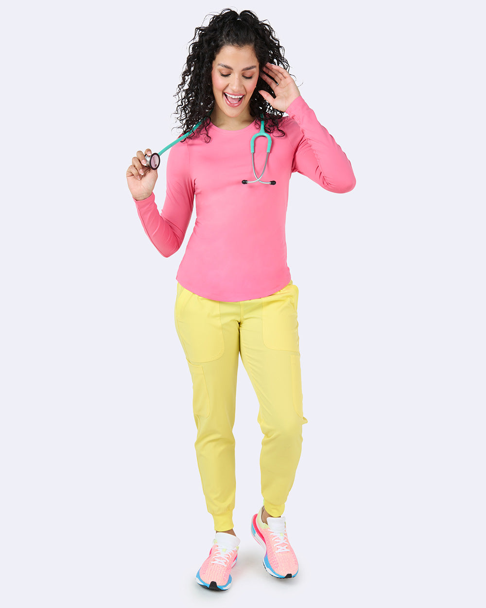 Ava Therese 1193 Tiffany Knit Tee Sorbet