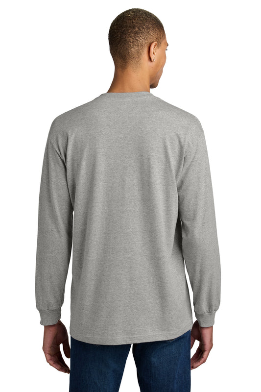 American Apparel Heavyweight Unisex Long Sleeve T-Shirt 1304 Heather Grey