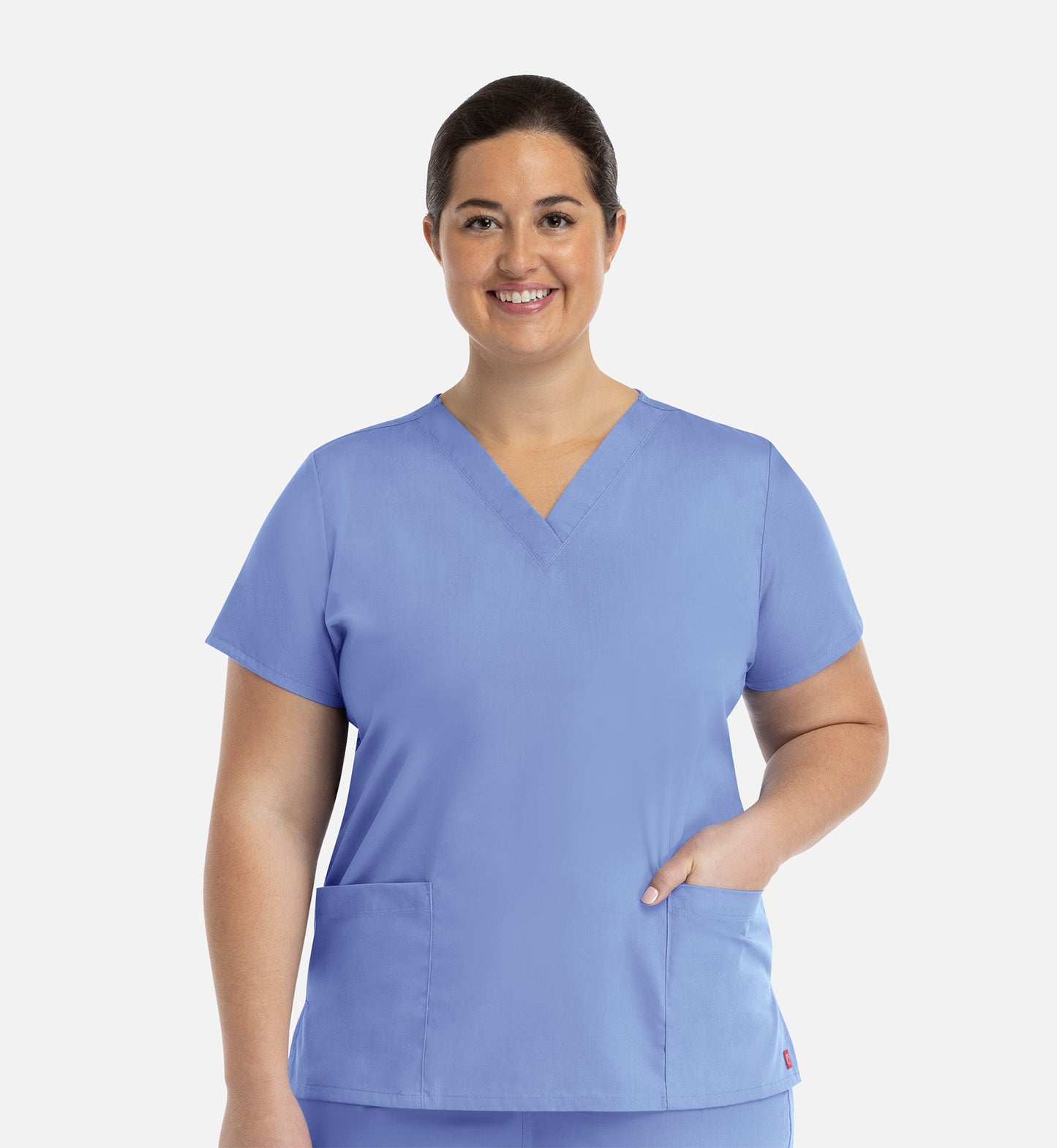 Redpanda 1716 Women's V-Neck Top Ceil Blue