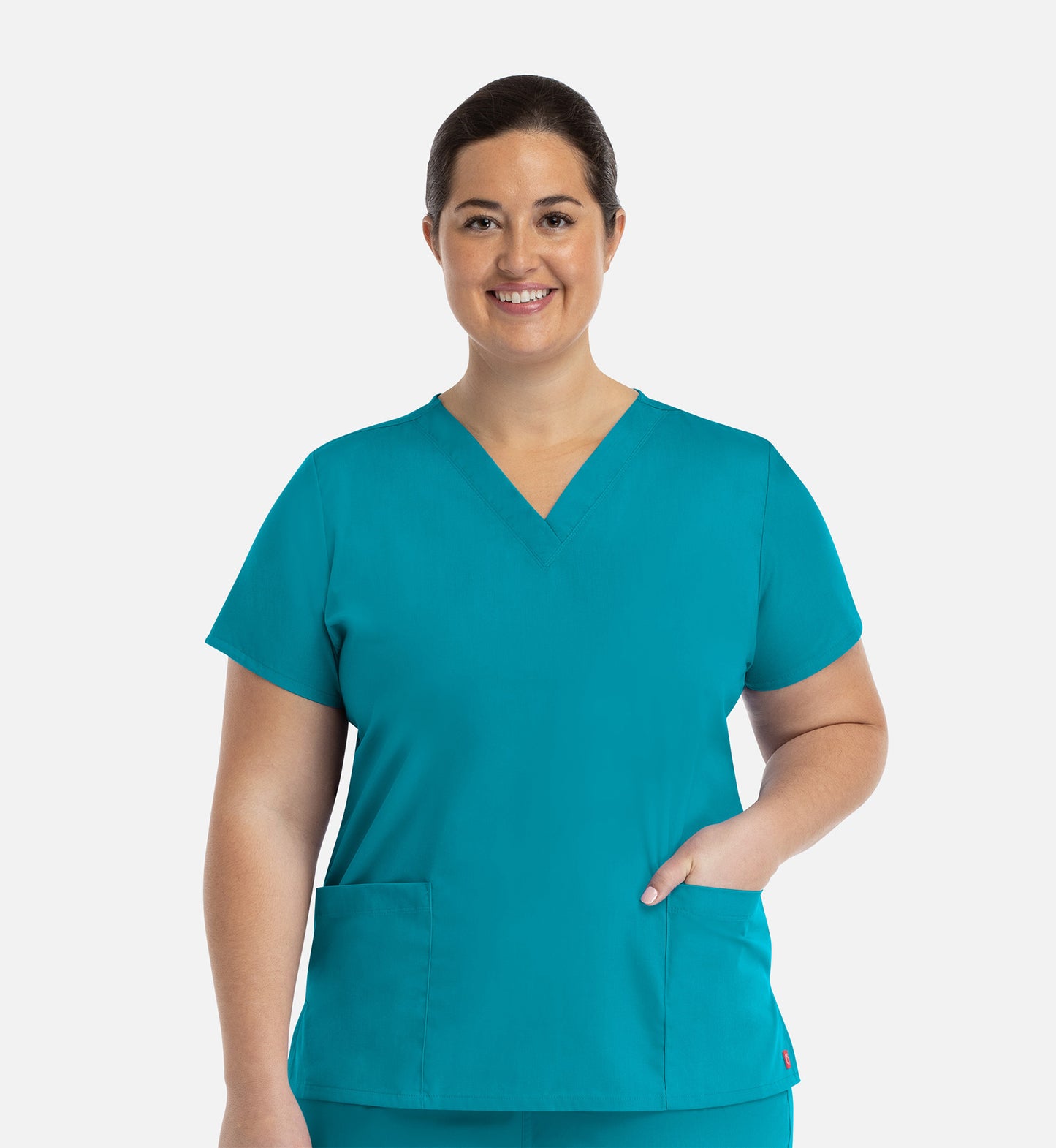 Redpanda 1716 Women's V-Neck Top Teal