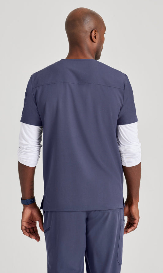 Barco Unify BUT153 Rally Scrub Top Steel