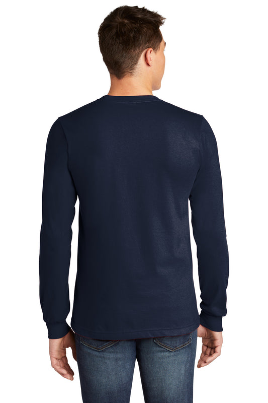 American Apparel Fine Jersey Unisex Long Sleeve T-Shirt 2007 Navy
