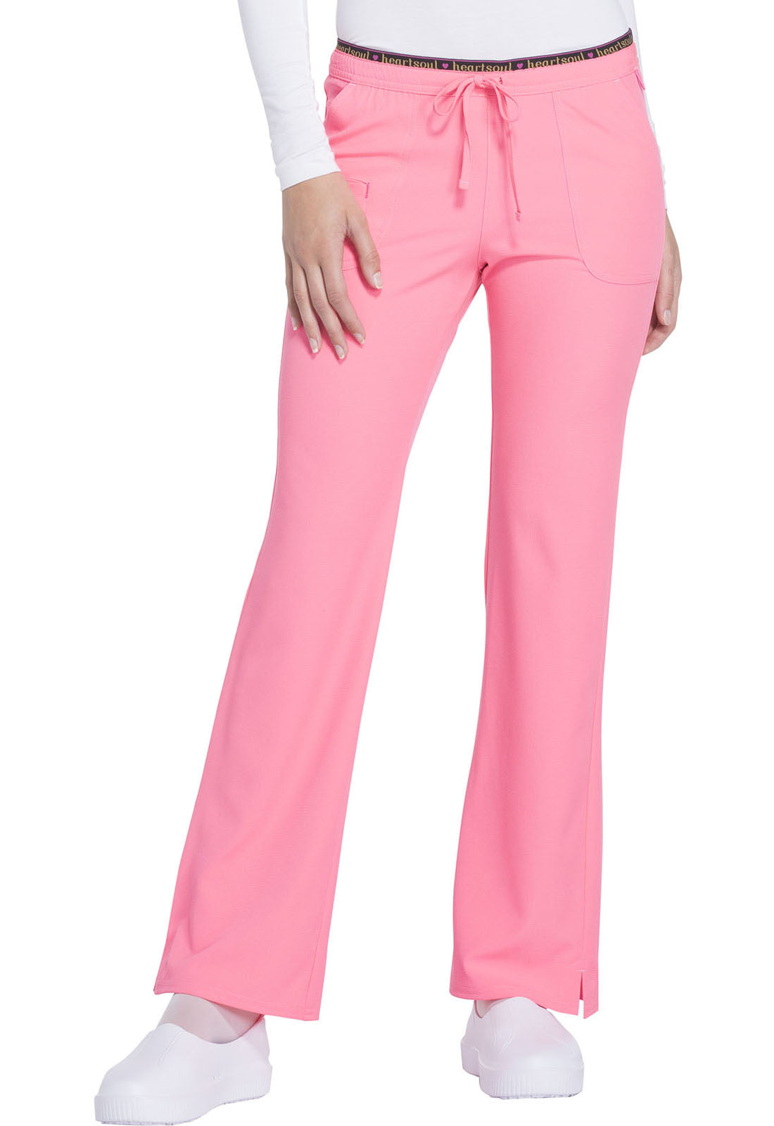 Break on Through 20110 Low Rise Drawstring Pants Flamingo