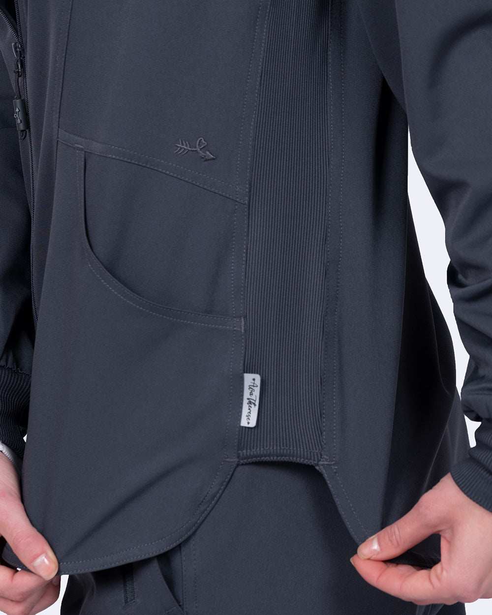 Ava Therese 2022 Niki Warm-Up Jacket Pewter