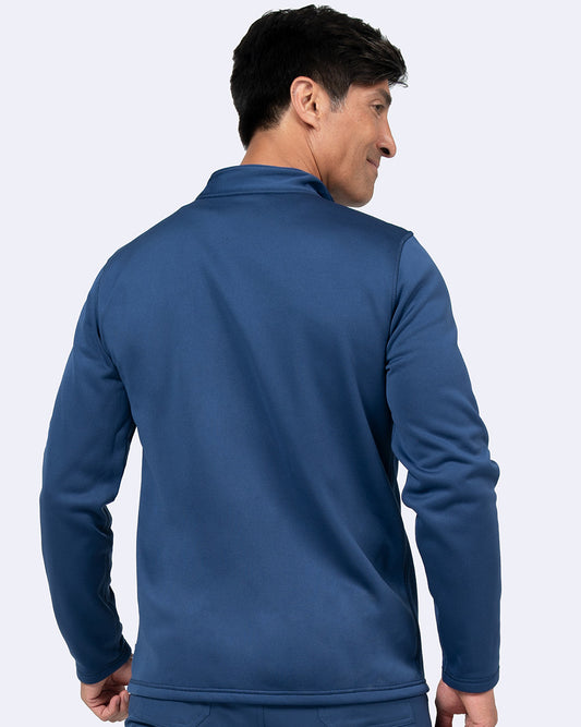 Zavate 2036 Brandon Bonded Fleece Jacket Navy