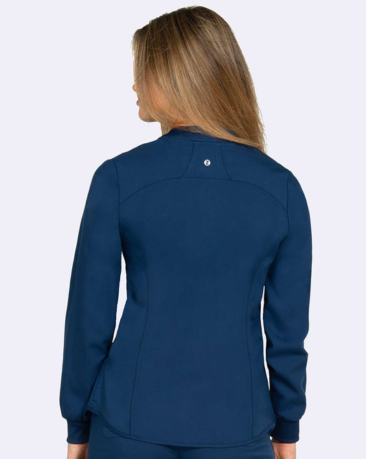 Zoe Alexandra 2040 Midtown Warm-Up Jacket Navy
