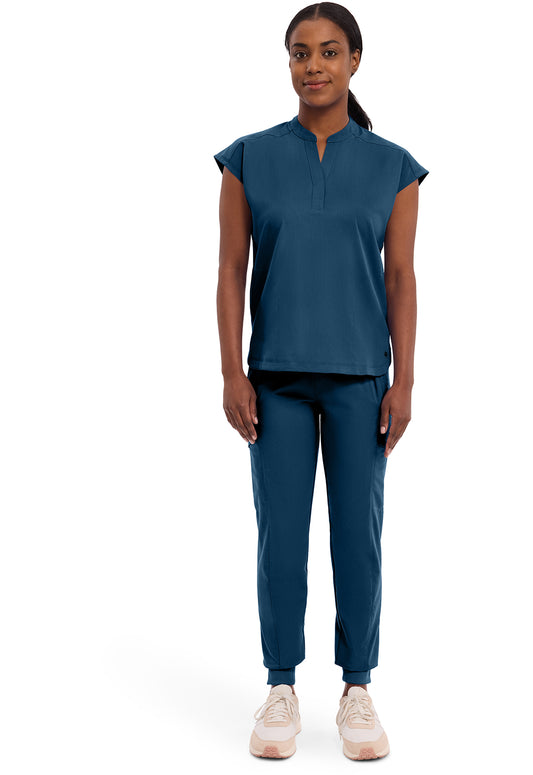 Purple Label 2152 Women's Journey Scrub Top Caribbean