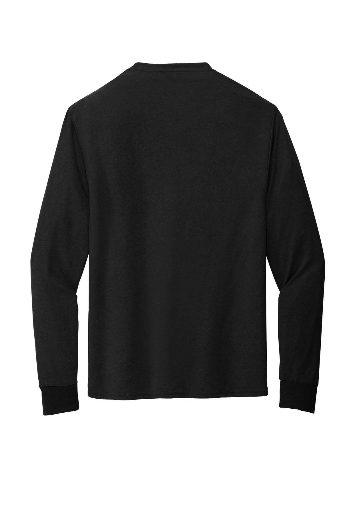 Jerzees Dri-Power 100% Polyester Long Sleeve T-Shirt 21LS Black