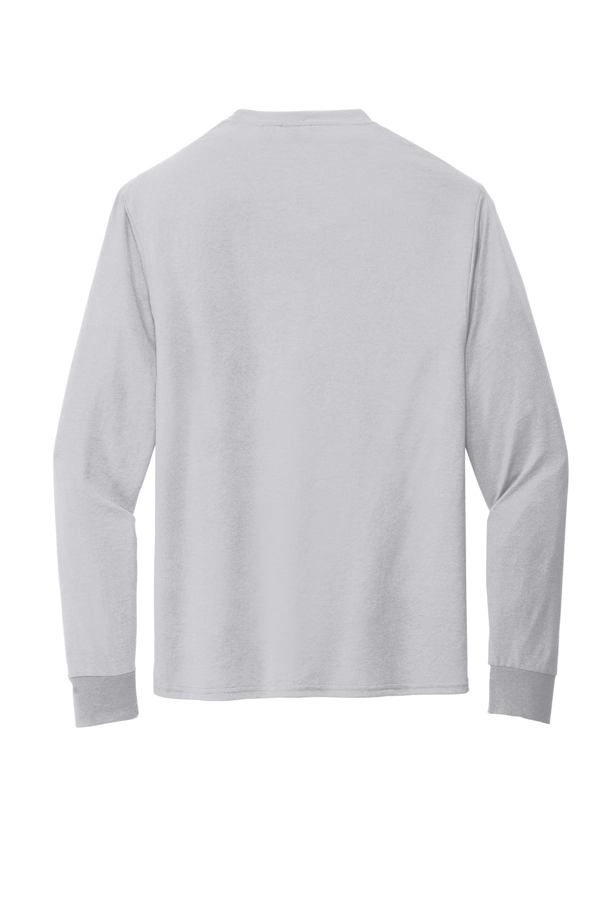 Jerzees Dri-Power 100% Polyester Long Sleeve T-Shirt 21LS Silver
