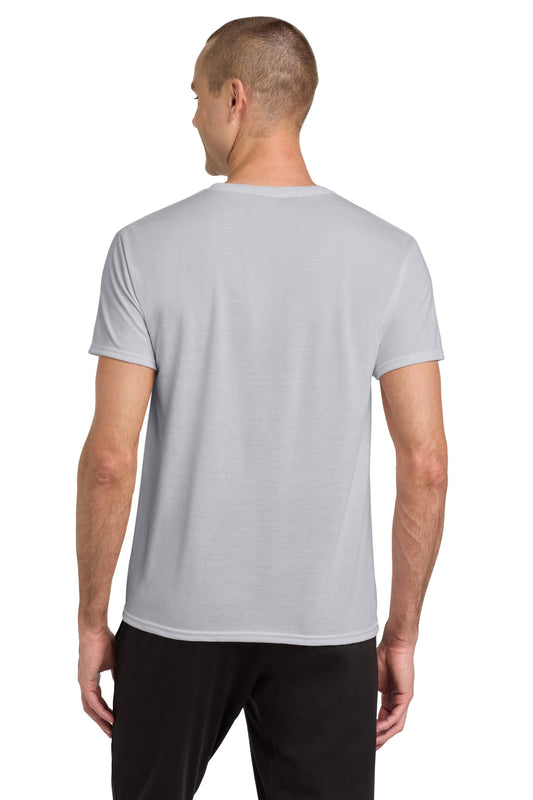 Jerzees Dri-Power 100% Polyester T-Shirt. 21M Silver