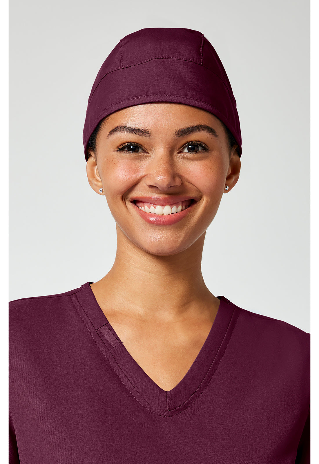 Scrub Hats 2506 Unisex Scrubs Hat Wine
