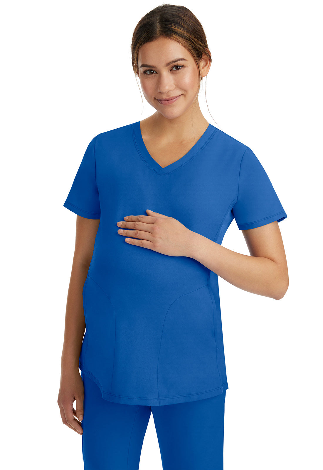 HH Works 2510 Women's Mila Maternity Scrub Top image 5