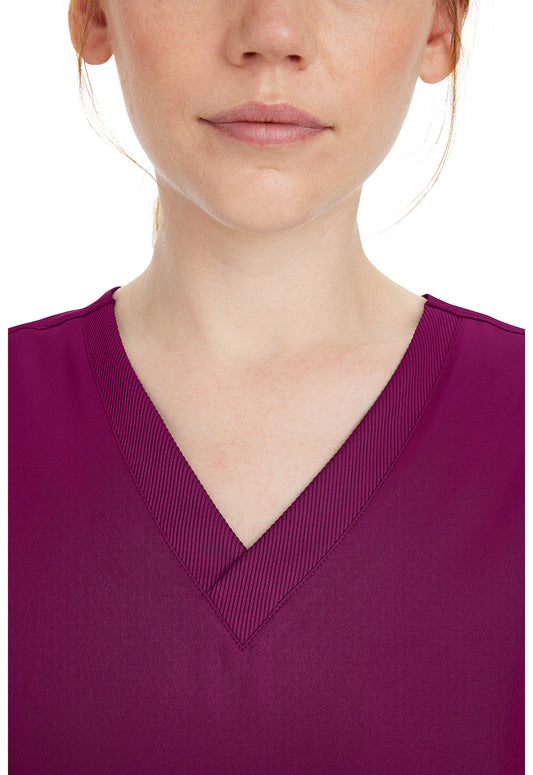 HH Works 2530 Women's Mariah Scrub Top Wine