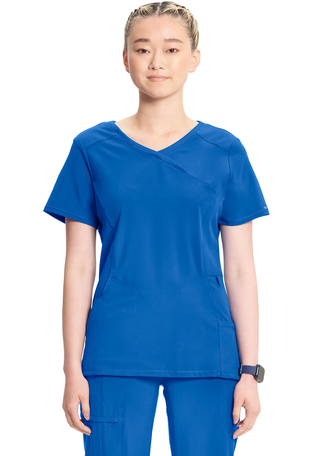 Infinity 2625A Women's Mock Wrap Scrub Top