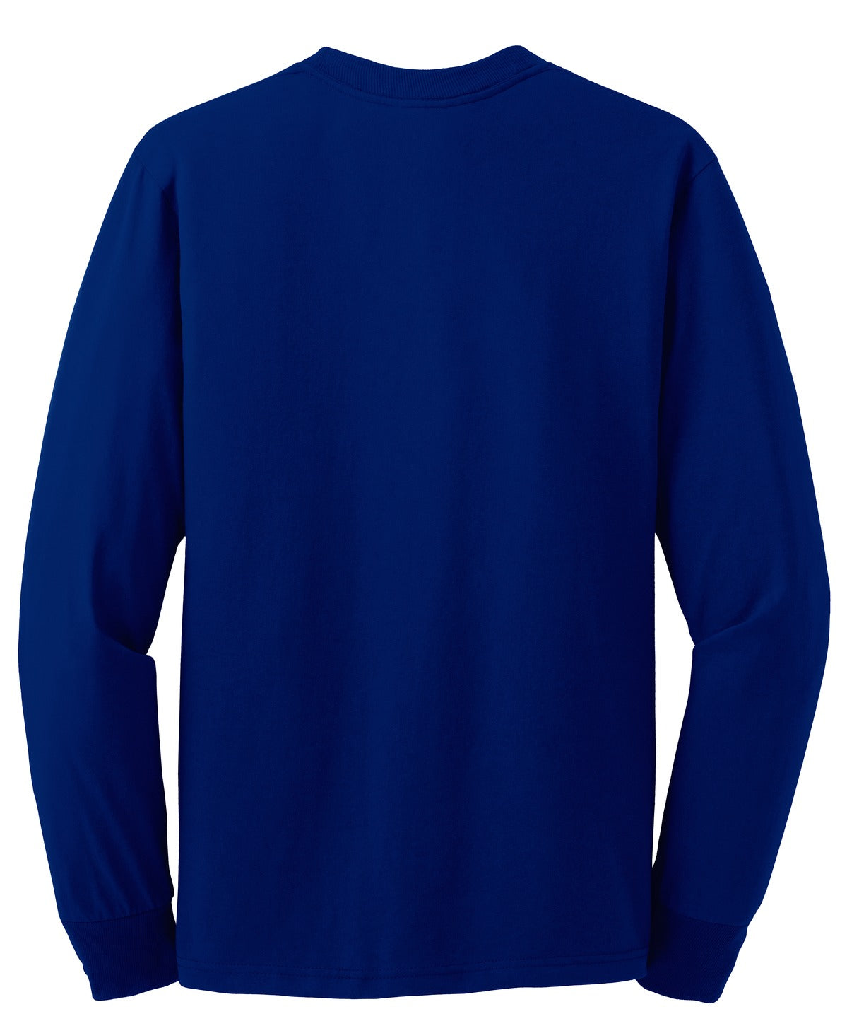 Jerzees Dri-Power 50/50 Cotton/Poly Long Sleeve T-Shirt. 29LS Royal