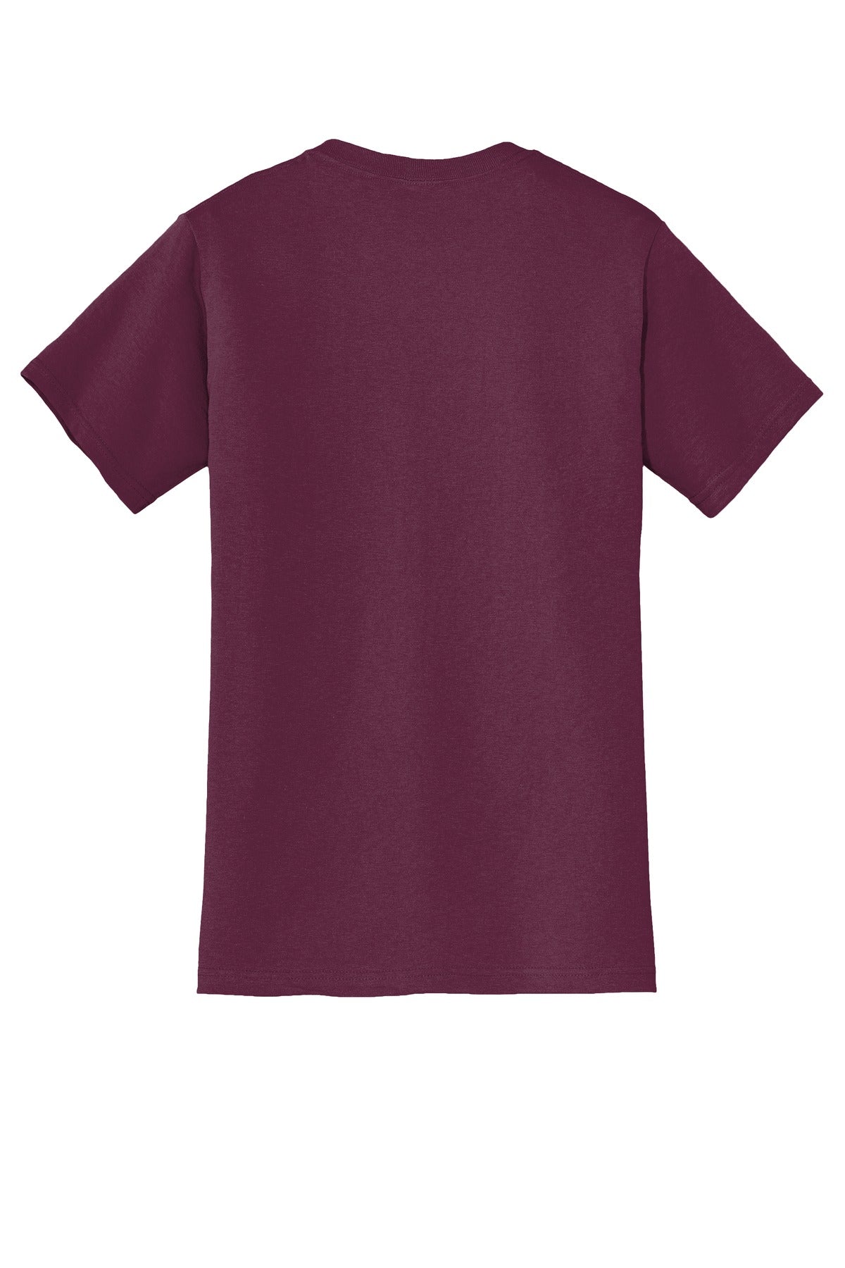 Jerzees Dri-Power 50/50 Cotton/Poly Pocket T-Shirt. 29MP Maroon
