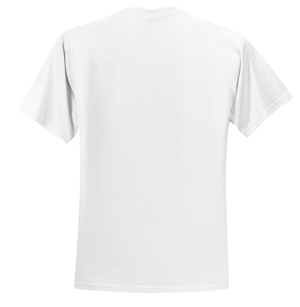 Jerzees Dri-Power 50/50 Cotton/Poly T-Shirt. 29M White
