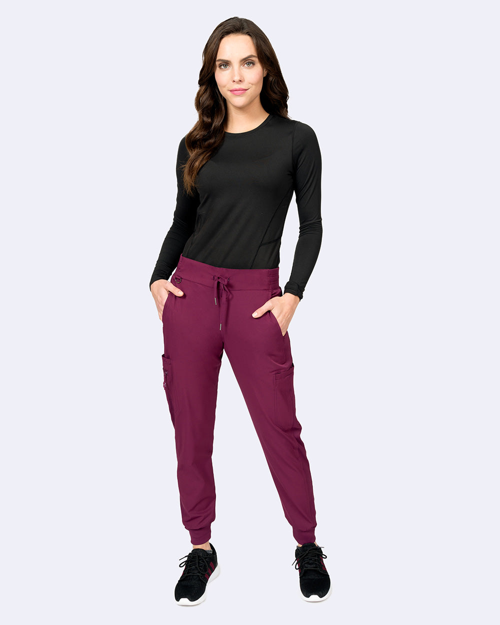 Ava Therese 3013 Jasmin Jogger Pant Wine
