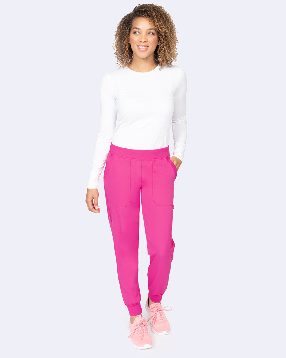 Ava Therese 3017 Rachel Jogger Pant Fuchsia