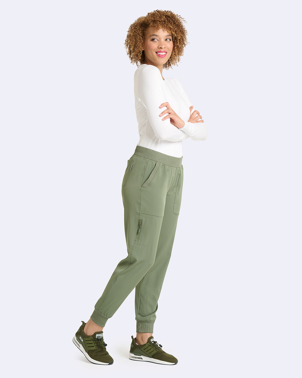 Ava Therese 3017 Rachel Jogger Pant Olive