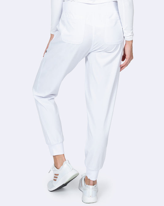 Ava Therese 3017 Rachel Jogger Pant White
