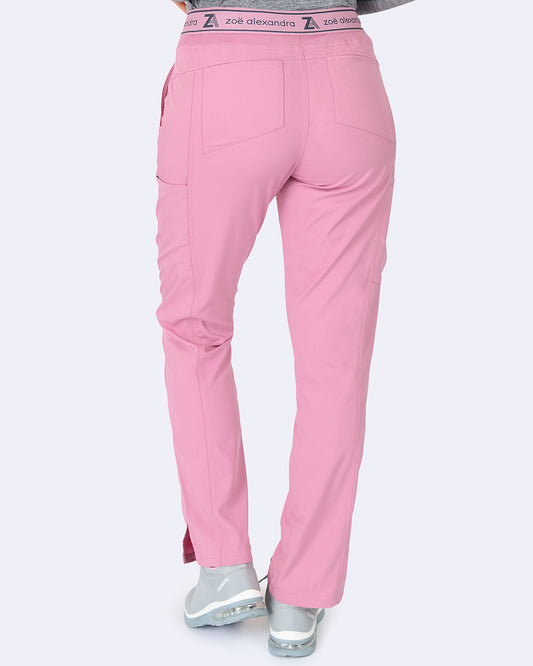 Zoe Alexandra 3027 Greenwich Straight Leg Pant Dusty Rose