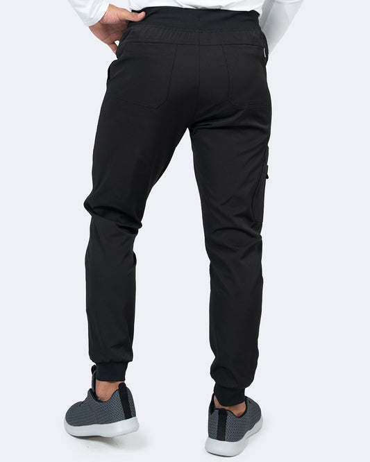 Zavate 3029 Mens Jogger Pant Tall Black