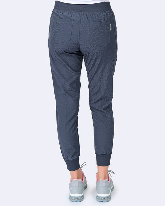 Ava Therese 3070 Sheba Jacquard Pant Pewter Jacquard