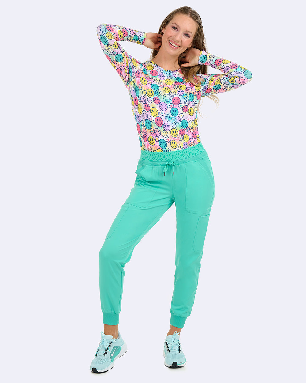 Ava Therese 3080 Smile Jogger Pant Mint