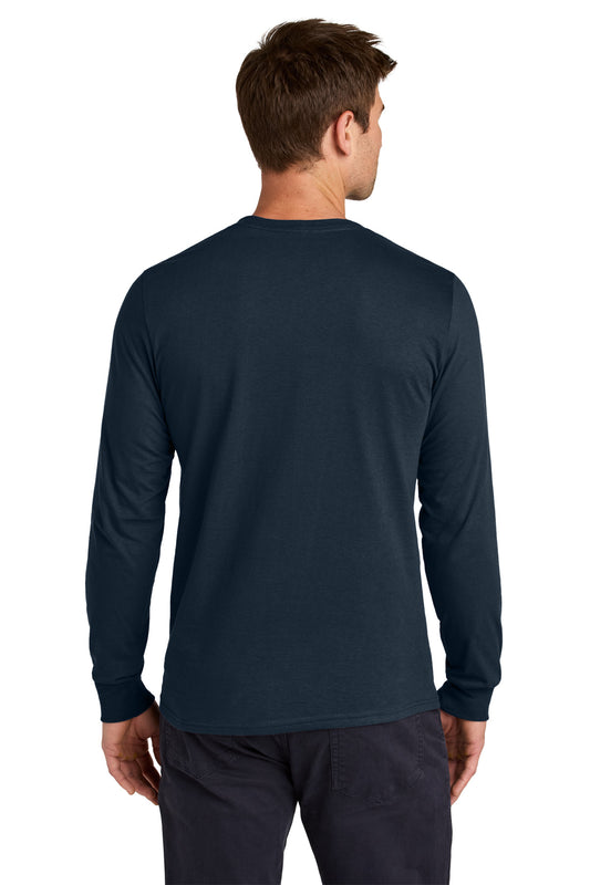 Jerzees Classics Unisex Cotton Long Sleeve T-Shirt 363L J. Navy