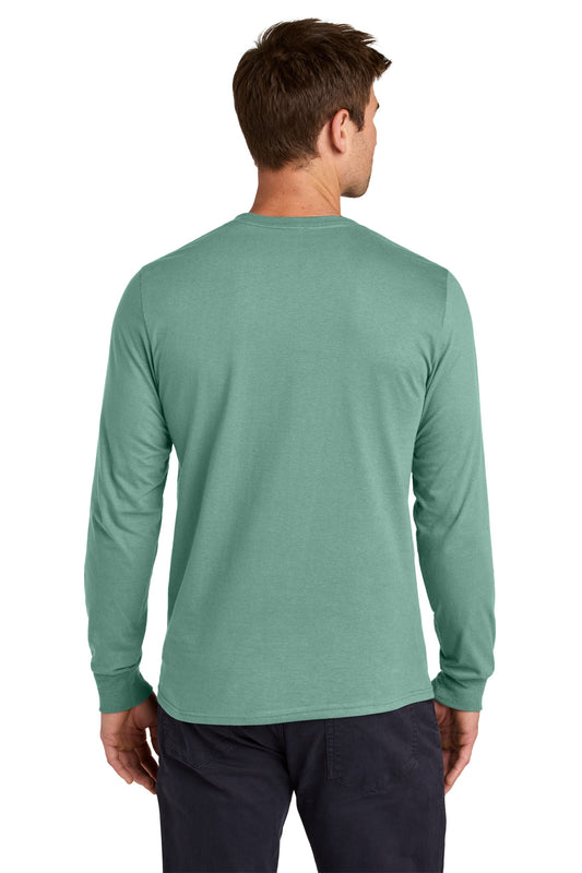 Jerzees Classics Unisex Cotton Long Sleeve T-Shirt 363L Sage