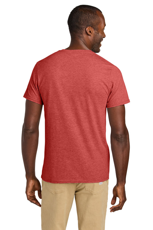 Jerzees Classics Unisex Cotton T-Shirt 363M Fiery Red Heather